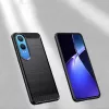 Techsuit - Carbon szilikon tok - OnePlus Nord CE4 Lite - Fekete