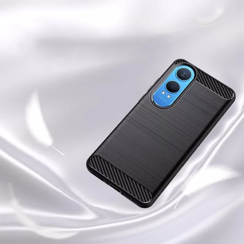 Techsuit - Carbon szilikon tok - OnePlus Nord CE4 Lite - Fekete