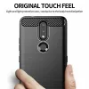 TechSuit - Carbon szilikon tok - Nokia 2.4 - Fekete