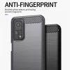 TechSuit - Carbon szilikon tok - Xiaomi Mi 10T 5G / Mi 10T Pro 5G - Fekete