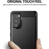 TechSuit - Carbon szilikon tok - Samsung Galaxy S20 FE 4G / S20 FE 5G - Fekete