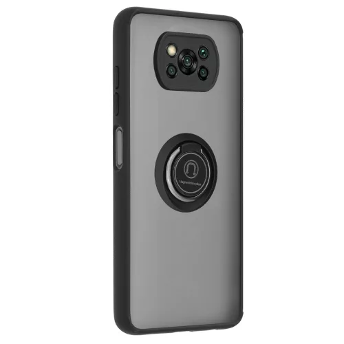 Techsuit - Glinth - Xiaomi Poco X3 / Poco X3 NFC / Poco X3 Pro - Fekete