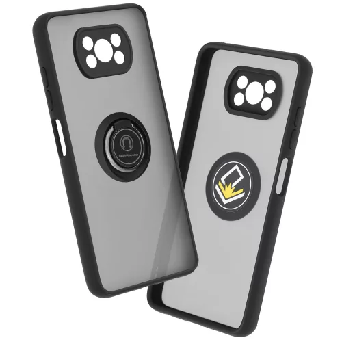 Techsuit - Glinth - Xiaomi Poco X3 / Poco X3 NFC / Poco X3 Pro - Fekete