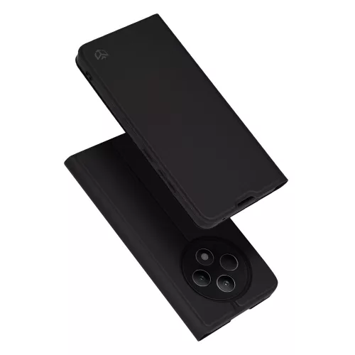 Techsuit - Magskin Book kinyitható tok - Oppo Reno12 F 4G / Reno12 F 5G / Reno12 FS 4G / Reno12 FS 5G - Fekete