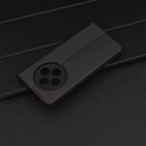 Techsuit - Magskin Book kinyitható tok - Oppo Reno12 F 4G / Reno12 F 5G / Reno12 FS 4G / Reno12 FS 5G - Fekete
