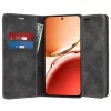 Techsuit - Confy Cover kinyitható tok - Oppo Reno12 F 4G / Reno12 F 5G / Reno12 FS 4G / Reno12 FS 5G - Fekete