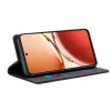Techsuit - Confy Cover kinyitható tok - Oppo Reno12 F 4G / Reno12 F 5G / Reno12 FS 4G / Reno12 FS 5G - Fekete