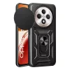 Techsuit - CamShield ütésálló tok - Oppo Reno12 F 4G / Reno12 F 5G / Reno12 FS 4G / Reno12 FS 5G - Fekete