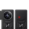 Techsuit - CamShield ütésálló tok - Oppo Reno12 F 4G / Reno12 F 5G / Reno12 FS 4G / Reno12 FS 5G - Fekete