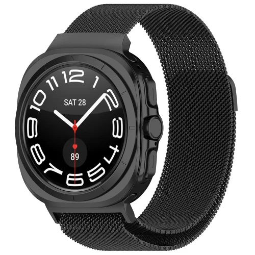 Techsuit - Watchband (W009) - Samsung Galaxy Watch Ultra 47mm / Watch Ultra 2 - Black