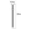 Techsuit - Watchband (W009) - Samsung Galaxy Watch Ultra 47mm / Watch Ultra 2 - Black