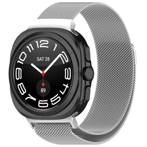 Techsuit - Watchband (W009) - Samsung Galaxy Watch Ultra 47mm / Watch Ultra 2 - Silver