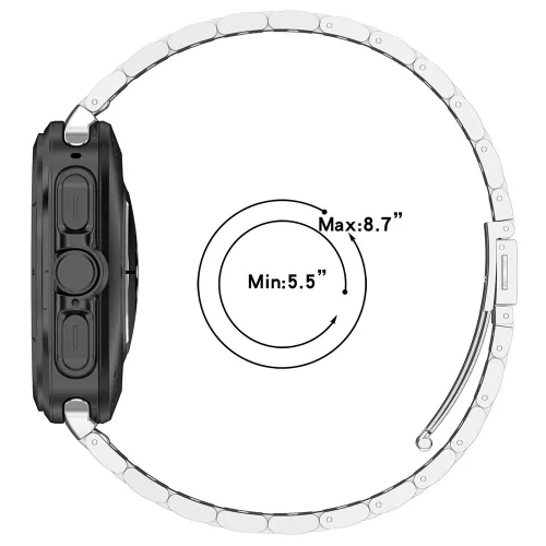Techsuit - Watchband (W010) - Samsung Galaxy Watch Ultra 47mm / Watch Ultra 2 - Gold