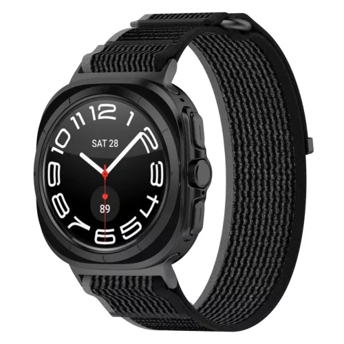 Techsuit - Watchband (W054) - Samsung Galaxy Watch Ultra 47mm / Watch Ultra 2 - Gray / Black