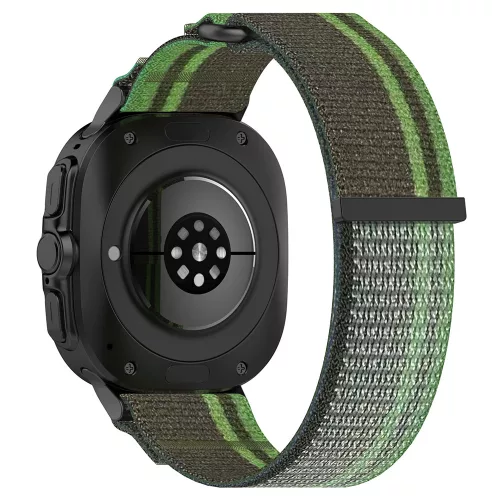 Techsuit - Watchband (W054) - Samsung Galaxy Watch Ultra 47mm / Watch Ultra 2 - Dark Green / Gray