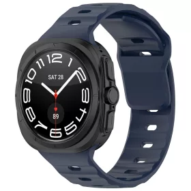   Techsuit - Watchband (W055) - Samsung Galaxy Watch Ultra 47mm / Watch Ultra 2 - Navy Blue