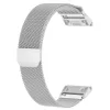 Techsuit - Watchband QuickFit 22mm (W009) - Garmin Fenix 5/5 Plus 6/6 Pro/7/Forerunner 945/955/970/Approach S60/S62 - Silver