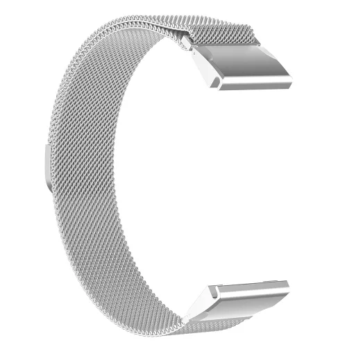 Techsuit - Watchband QuickFit 22mm (W009) - Garmin Fenix 5/5 Plus 6/6 Pro/7/Forerunner 945/955/970/Approach S60/S62 - Silver