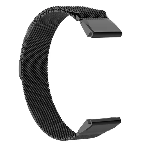 Techsuit - Watchband QuickFit 26mm (W009) - Garmin Fenix 3/3 HR/5X/5X Plus/6X/6X Pro/7X/7X Pro Solar - Black