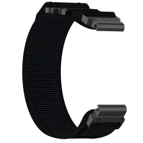   Techsuit - Watchband QuickFit 26mm (W057) - Garmin Fenix 3/3 HR/5X/5X Plus/6X/6X Pro/7X/7X Pro Solar - Black