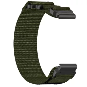   Techsuit - Watchband QuickFit 26mm (W057) - Garmin Fenix 3/3 HR/5X/5X Plus/6X/6X Pro/7X/7X Pro Solar - Green