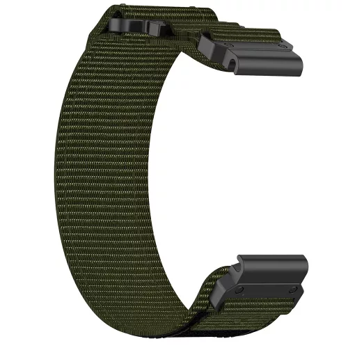 Techsuit - Watchband QuickFit 26mm (W057) - Garmin Fenix 3/3 HR/5X/5X Plus/6X/6X Pro/7X/7X Pro Solar - Green