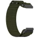 Techsuit - Watchband QuickFit 26mm (W057) - Garmin Fenix 3/3 HR/5X/5X Plus/6X/6X Pro/7X/7X Pro Solar - Green