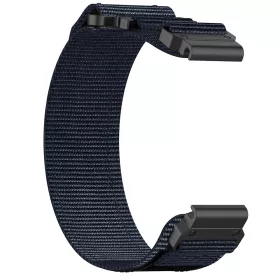  Techsuit - Watchband QuickFit 22mm (W057) - Garmin Fenix 5/5 Plus 6/6 Pro/7/Forerunner 945/955/970/Approach S60/S62 - Navy Blue