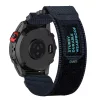 Techsuit - Watchband QuickFit 22mm (W057) - Garmin Fenix 5/5 Plus 6/6 Pro/7/Forerunner 945/955/970/Approach S60/S62 - Navy Blue
