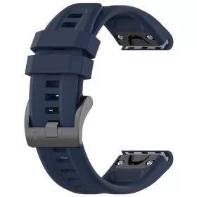   Techsuit - Watchband QuickFit 26mm (W060) - Garmin Fenix 3/3 HR/5X/5X Plus/6X/6X Pro/7X/7X Pro Solar - Navy Blue