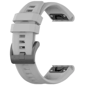   Techsuit - Watchband QuickFit 26mm (W060) - Garmin Fenix 3/3 HR/5X/5X Plus/6X/6X Pro/7X/7X Pro Solar - Gray