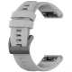 Techsuit - Watchband QuickFit 26mm (W060) - Garmin Fenix 3/3 HR/5X/5X Plus/6X/6X Pro/7X/7X Pro Solar - Gray