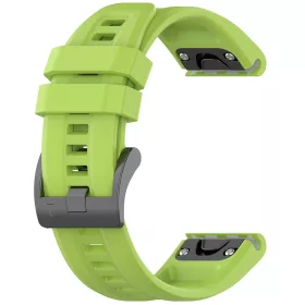   Techsuit - Watchband QuickFit 26mm (W060) - Garmin Fenix 3/3 HR/5X/5X Plus/6X/6X Pro/7X/7X Pro Solar - Light Green