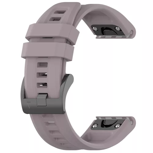 Techsuit - Watchband QuickFit 22mm (W060) - Garmin Fenix 5/5 Plus 6/6 Pro/7/Forerunner 945/955/970/Approach S60/S62 - Violet