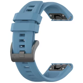   Techsuit - Watchband QuickFit 20mm (W060) - Instinct 2S/2S Solar/Approach S70 42mm/fenix 7S Pro Sapphire Solar - Marine Blue