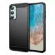 Techsuit - Carbon szilikon tok - Samsung Galaxy M35 - Fekete