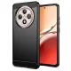 Techsuit - Carbon szilikon tok - Oppo Reno12 F 4G / Reno12 F 5G / Reno12 FS 4G / Reno12 FS 5G - Fekete