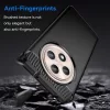 Techsuit - Carbon szilikon tok - Oppo Reno12 F 4G / Reno12 F 5G / Reno12 FS 4G / Reno12 FS 5G - Fekete
