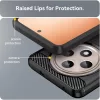 Techsuit - Carbon szilikon tok - Oppo Reno12 F 4G / Reno12 F 5G / Reno12 FS 4G / Reno12 FS 5G - Fekete