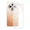 Techsuit - Clear Silicone tok - Oppo Reno 12 F 4G / Reno12 F 5G / Reno12 FS 4G / Reno12 FS 5G - Átlátszó