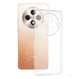   Techsuit - Clear Silicone tok - Oppo Reno 12 F 4G / Reno12 F 5G / Reno12 FS 4G / Reno12 FS 5G - Átlátszó