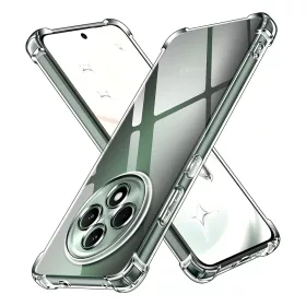   Techsuit - Shockproof Átlátszó Ütésálló Szilikon tok - Oppo Reno12 F 4G / Reno12 F 5G / Reno12 FS 4G / Reno12 FS 5G - Átlátszó