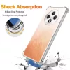 Techsuit - Shockproof Átlátszó Ütésálló Szilikon tok - Oppo Reno12 F 4G / Reno12 F 5G / Reno12 FS 4G / Reno12 FS 5G - Átlátszó