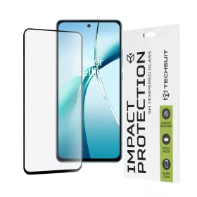   Techsuit - 111D Full Cover / Full Glue Glass - OnePlus Nord CE4 Lite - Black