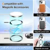 Techsuit - Luxury Crystal MagSafe tok - iPhone 16 - Zöld átlátszó