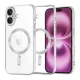 Techsuit - Luxury Crystal MagSafe tok - iPhone 16 Plus - Ezüst átlátszó