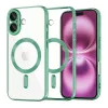 Techsuit - Luxury Crystal MagSafe tok - iPhone 16 Plus - Zöld átlátszó