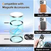 Techsuit - Luxury Crystal MagSafe tok - iPhone 16 Pro - Rózsaszín átlátszó