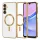Techsuit - Luxury Crystal MagSafe tok - Samsung Galaxy A15 4G / A15 5G - Arany átlátszó
