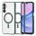Techsuit - Luxury Crystal MagSafe - Samsung Galaxy A15 4G / A15 5G - Sötétzöld átlátszó